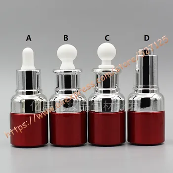 

20ml red glass essential oil bottle,cosmetic container,dropper bottle,liquid perfume essential oil Fragrance container