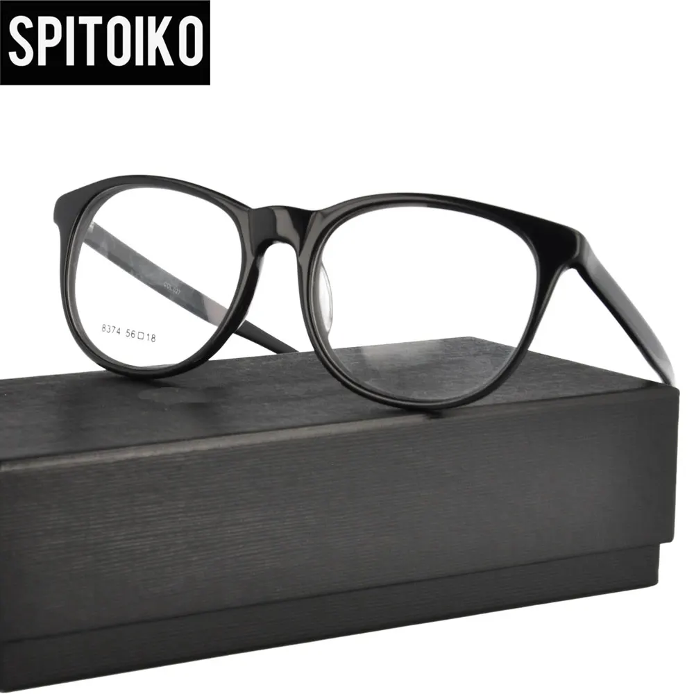 SPITOIKO ацетатная рамка очки от близорукости оптические очки 8374