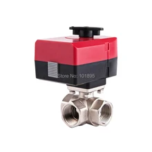 Латунь Материал 3/" до 5/4" Размеры из 3-ходовой электрический клапан