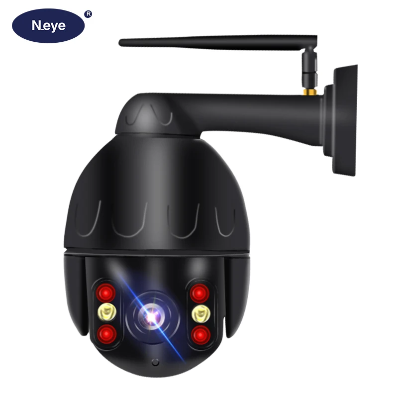 

3mp/4mp/6mp Surveillance Camera Outdoor WiFi Security IP Camera waterproof PTZ 360 Panoramic Security Speed Dome 5X Optical Zoom