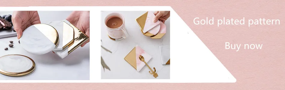 ceramic marble coasters