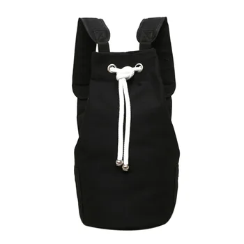 

Male Mochila Travel Backpack Canvas Backpack Large Capacity Bucket Backpack Drawstring Anti Thief Рюкзак женский #LR5