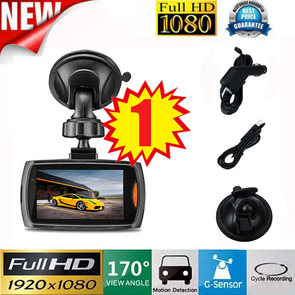 

New 1x Car 1080P 2.4" Full HD DVR Vehicle Camera Dash Cam Video Recorder G-sensor Night Vision 17Nove6