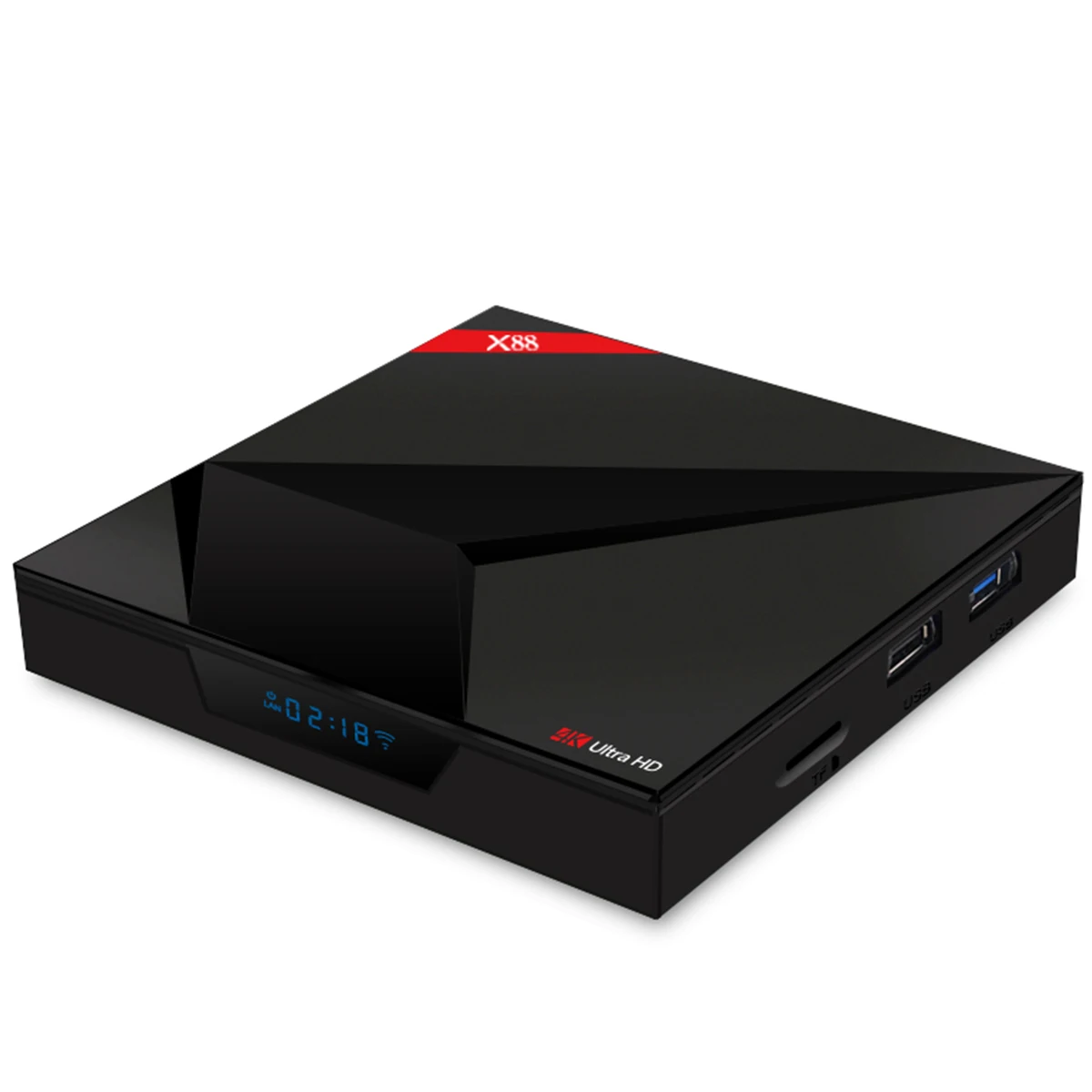 

TV Box X88 For Google TV Box Android 7.1 RK3328 4GB 32GB Bluetooth 4.1 2.4GH 5.0GH WIFI HDMI 2.0 4K Voice remote control