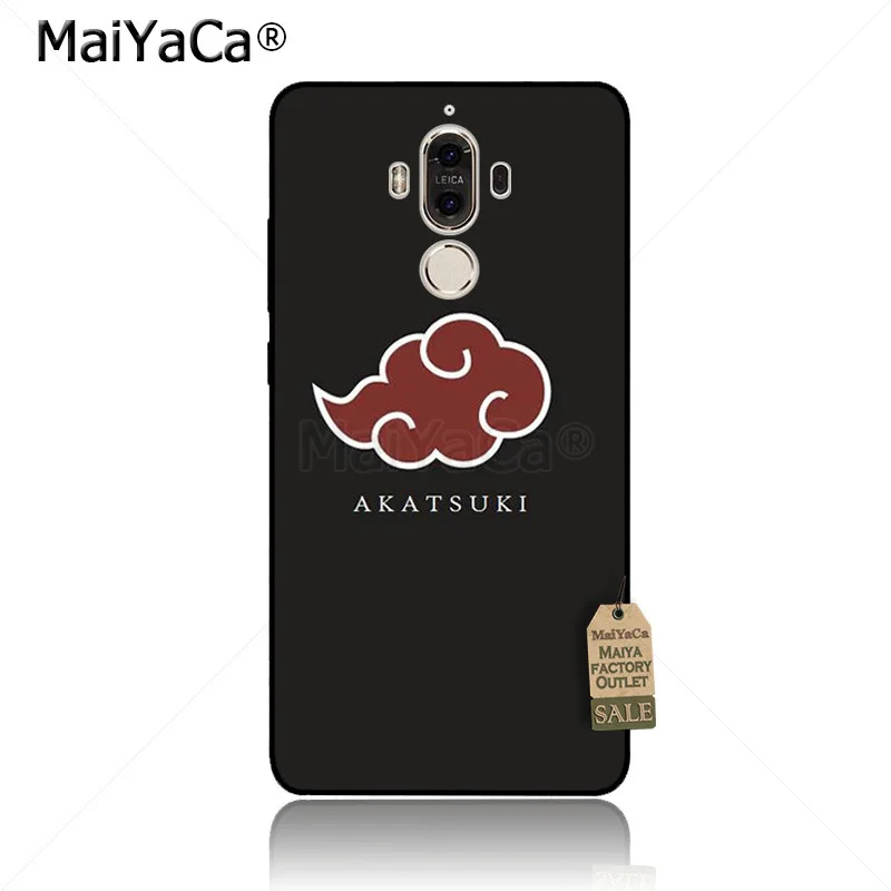 MaiYaCa Akatsuki logo Naruto уникальный дизайн Модный чехол для телефона Huawei p20 pro p9 p10 plus mate9 10