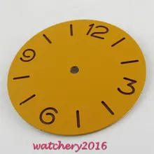 Новейший популярный топ бренд класса люкс 38,9 мм parnis оранжевый комплект с циферблатом fit 6497 6498 механизм мужские часы циферблат