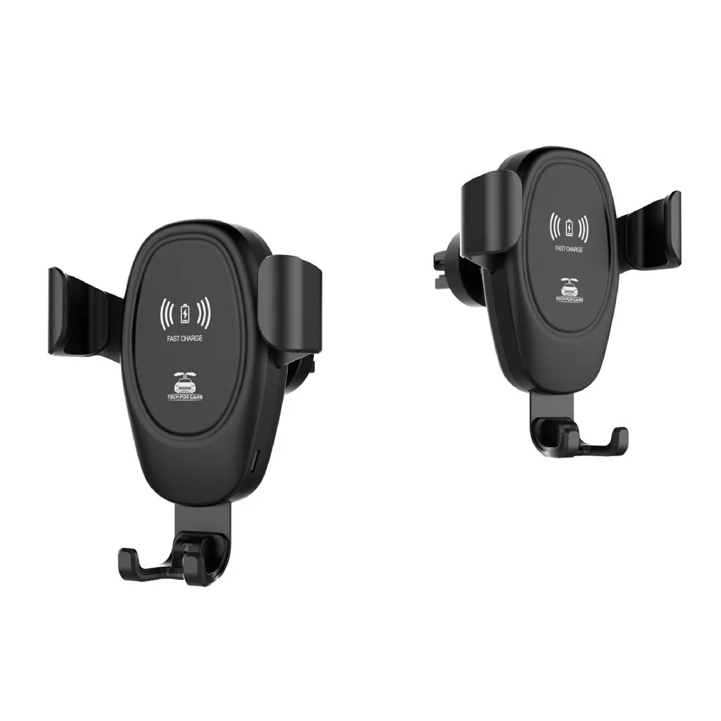 

2019 New hot sell Wireless Gravity Automatic Clamping Car Charger Air Vent Mount Holder For iPhone fast charging