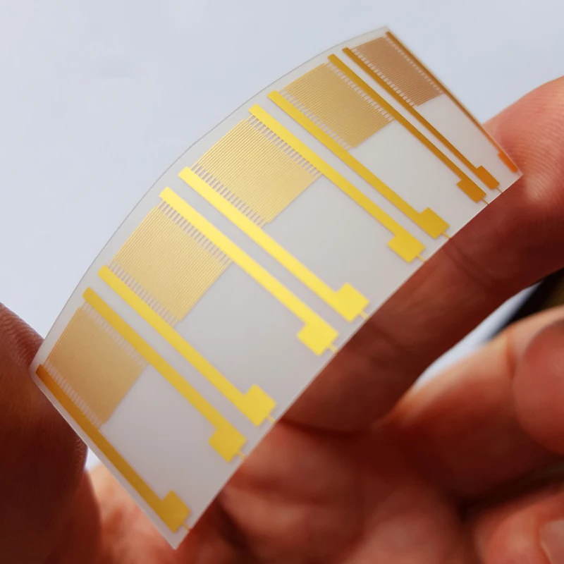 

0.1V 0.3A PET Flexible Interdigital Electrode DPC Process Polymer Intelligent Biometric Sensor Chip
