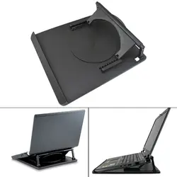 Высококачественный ноутбук стенд компьютерный стол лоток держатель для охлаждения Регулируемая 360 Вертлюг база