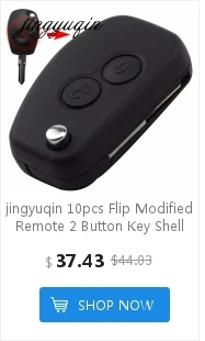 Keyforkess 10 pz/lotto 3 Pulsante di Vibrazione Pieghevole Chiave Dell'automobile Borsette A Distanza di Copertura Fob per Ford Fiesta Focus C Max Ka - HTB1lXwVdqagSKJjy0Faq6z0dpXaD