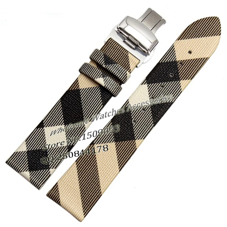 

Watchbands 18mm 20mm 22mm Straps Bracelet has special pattern Stainless steel clasp deployment High Quality For brand watch men