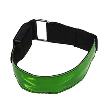 Running Cycling Adjustable Reflective LED Flashing Armband, Safety High Visibility#8