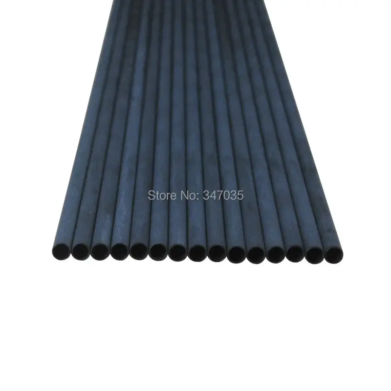 

12 pieces 30 inch spine 600 pure carbon arrow shaft I.D.6.2mm for DIY shooting archery bow outdoor