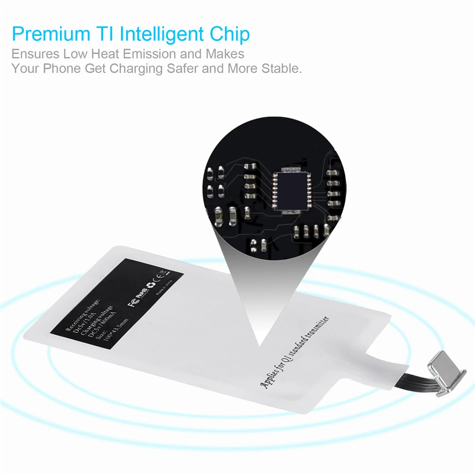 Wireless Charger Receiver Patch for iPhone 6
