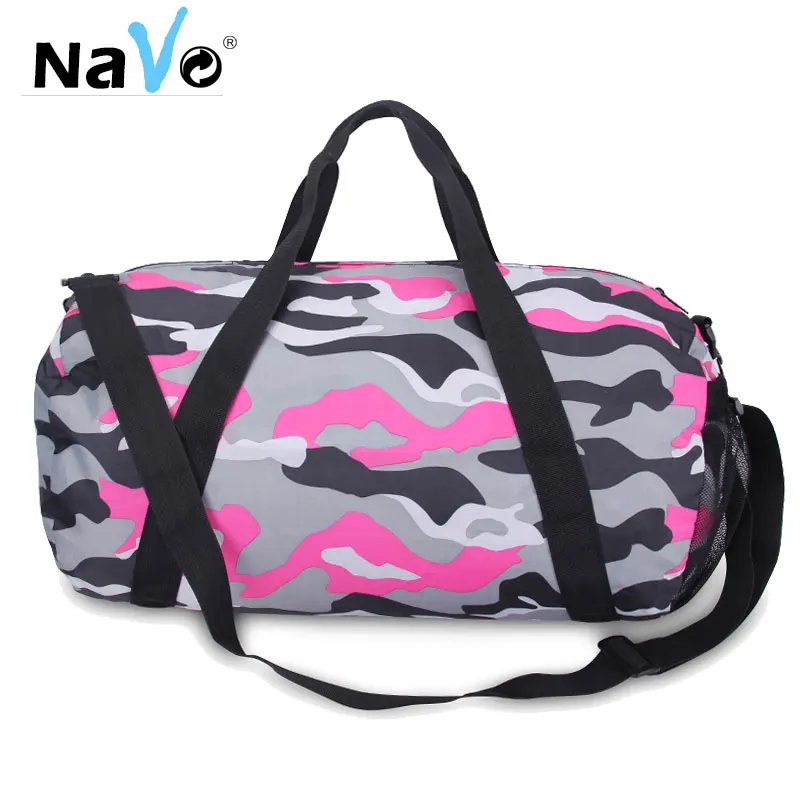 Pink Camo Duffle Bag Literacy Basics