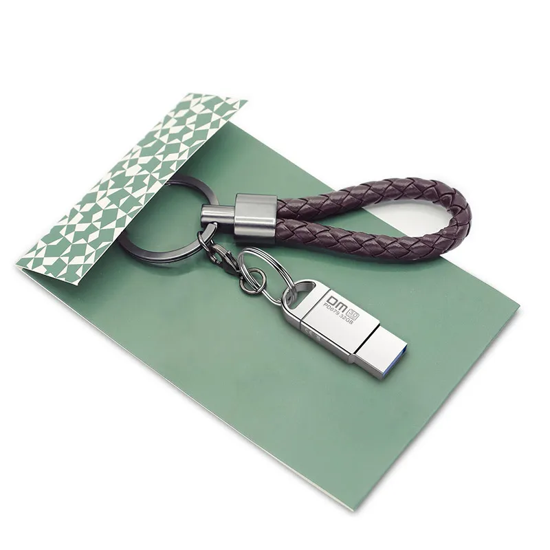Бесплатная доставка DM PD079 16 ГБ 32 64 128 USB флеш накопители Металл 3 0 Высокоскоростная