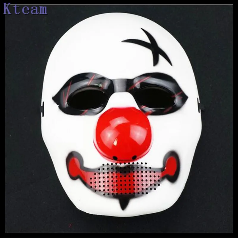Free Shipping Halloween Party Cosplay Joker Mask Clown Costume Mask