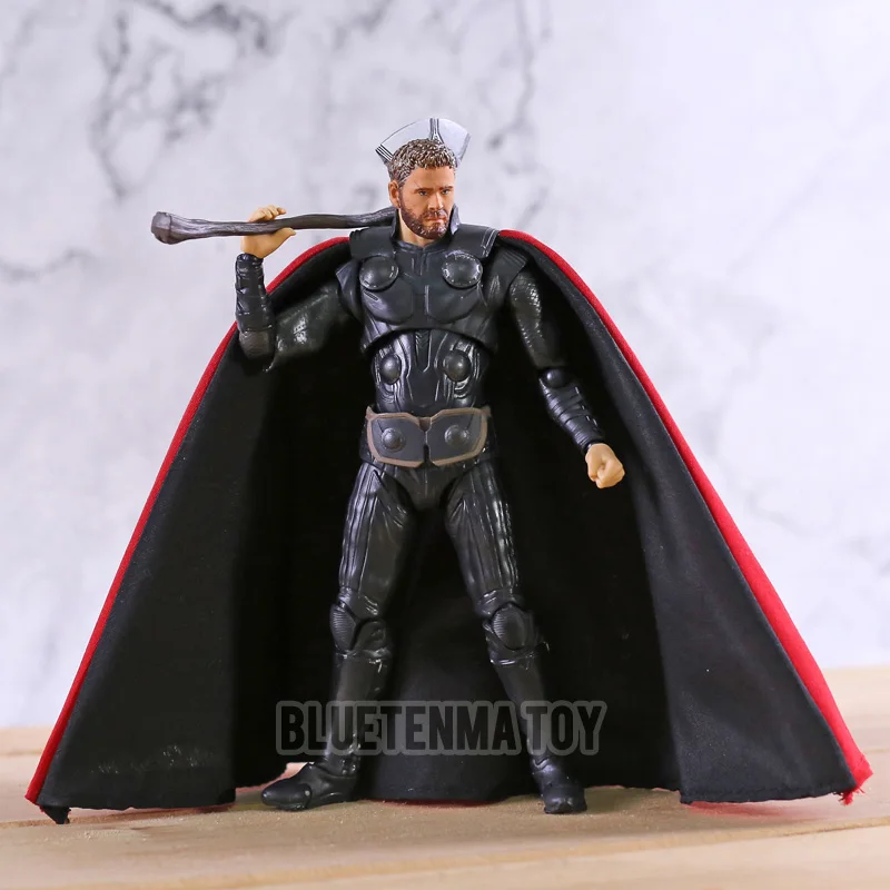 

Movie Avengers Infinity War Thor Odinson 6" PVC Action Figure kids Toys Doll Marvel Hero Collectable Model