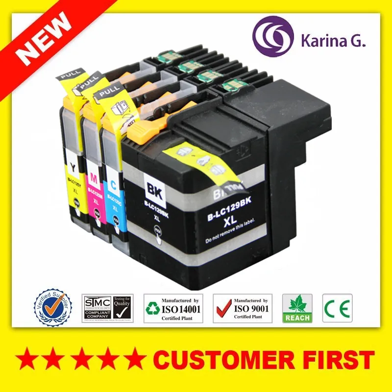 

Compatible Ink Cartridge for LC129 LC125 For Brother MFC-J6520DW MFC-J6720DW