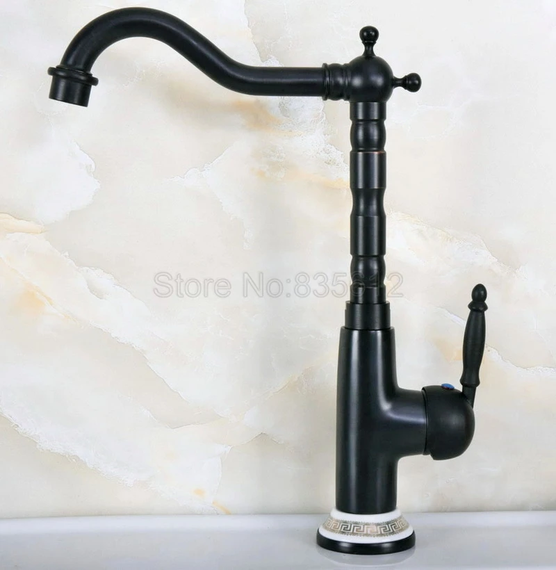 Single Handle Single Hole Faucet Kitchen Sink Mixer Washbasin Tap