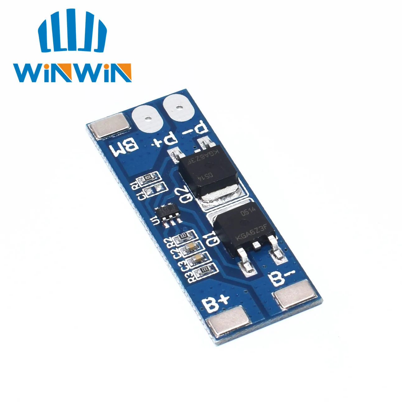 

I61 2 series 7.4V lithium battery protection board 8A working current 15A current limit/Overcharge discharge protection
