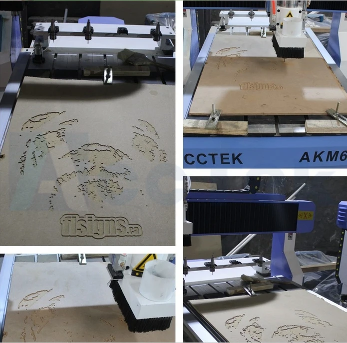 Заводская Прямая цена ATC 6090 древесины cnc маршрутизатор машина для деревянной мебели