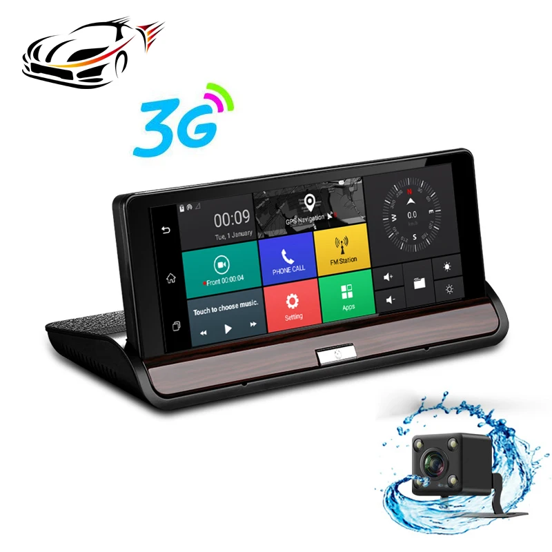 Maustor 3G и WI-FI 7 дюймов автомобиля GPS навигации Android 5.0 навигаторы автомобиль тире