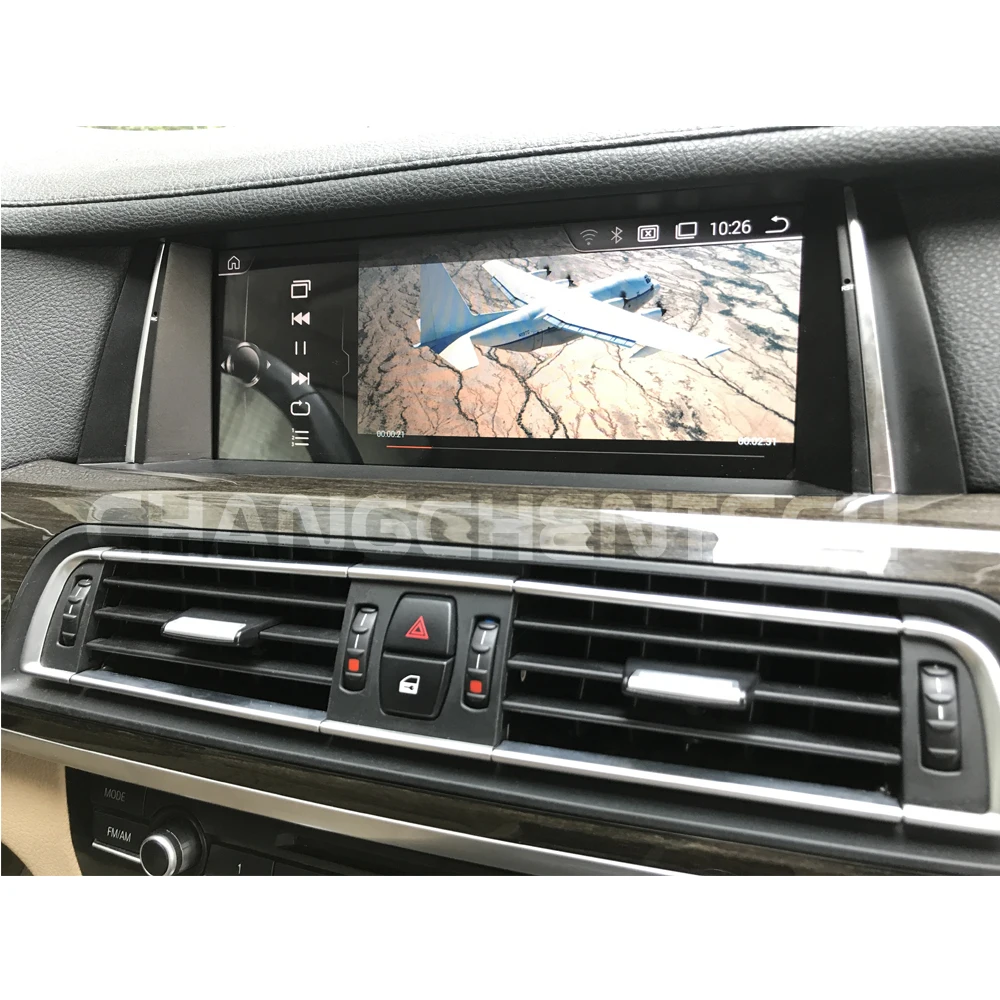 Clearance for BMW 7 Series F01 F02 NBT 1 Din Car Radio Android 9.0 Multimedia GPS Navigation HD Black Touch Screen 1920x720 BT WiFi Aux 4