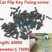 Диаметр 1,7 мм Автомобильный флип дистанционный ключ фиксированные штифты набор авто Слесарные Инструменты Запчасти для ремонта аксессуары