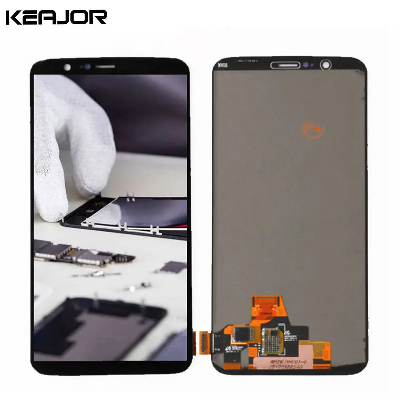 Oneplus 5T Lcd Screen One plus 5T Display 100% Tested Touch Screen Replacement For Oneplus 5T 5 T 6.01inch Screen Black Version Oneplus 5T Lcd Screen One plus 5T Display 100% Tested Touch Screen Replacement For Oneplus 5T 5 T 6.01inch Screen Black Version