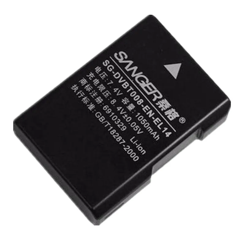 EN EL14 EN EL14 Li ion batteries ENEL14 digital Camera Battery pack For