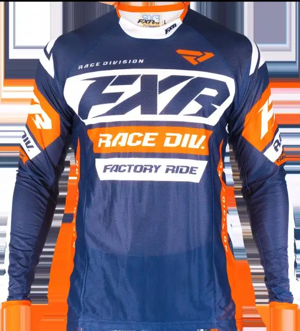 

FXR DH MX Motocross Quick Drying Jersey For BMW Motorcycle Sport Cycling T-shirt Motorrad Off-road Motorbike Polyester Jersey