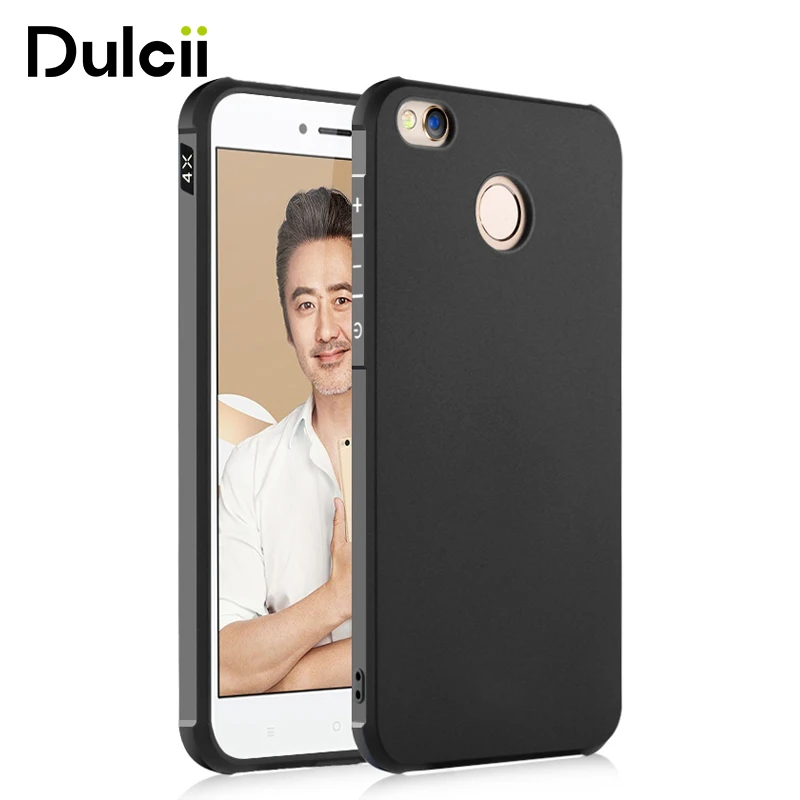 Dulcii For Xiaomi Redmi 4x Case All-wrapped Drop-proof TPU Mobile Phone Cover Capa for Xiaomi Xiomi Redmi 4 X 5.0