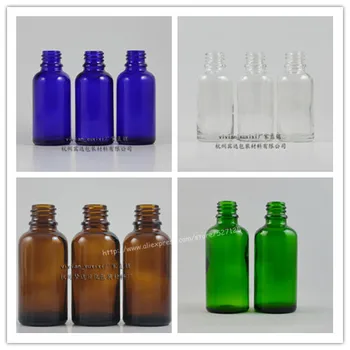 

30ml green/blue/brown/clear empty bottle without any caps,glass container.18/410