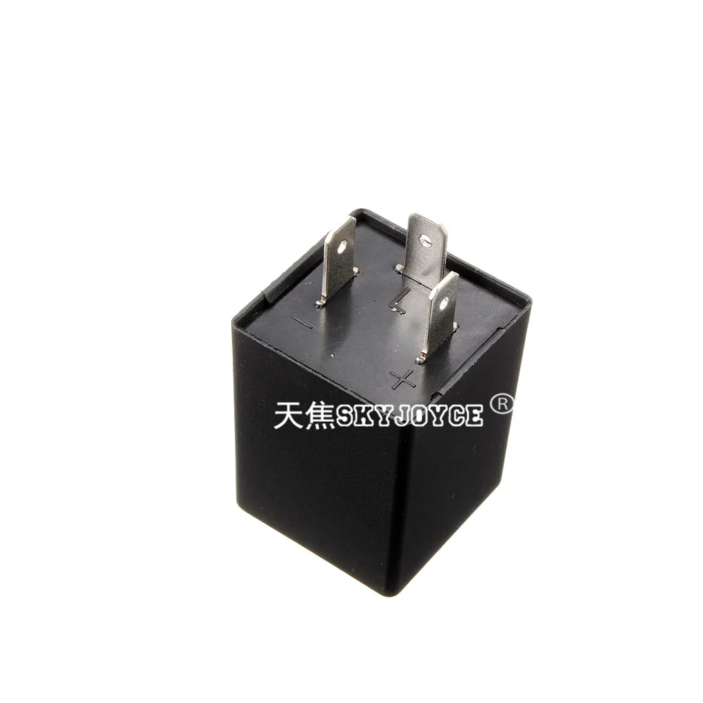 30X led flasher 3 pin led turn light flasher relay car blinker decoder relay 12V flash strobe controller flasher module for led (4)