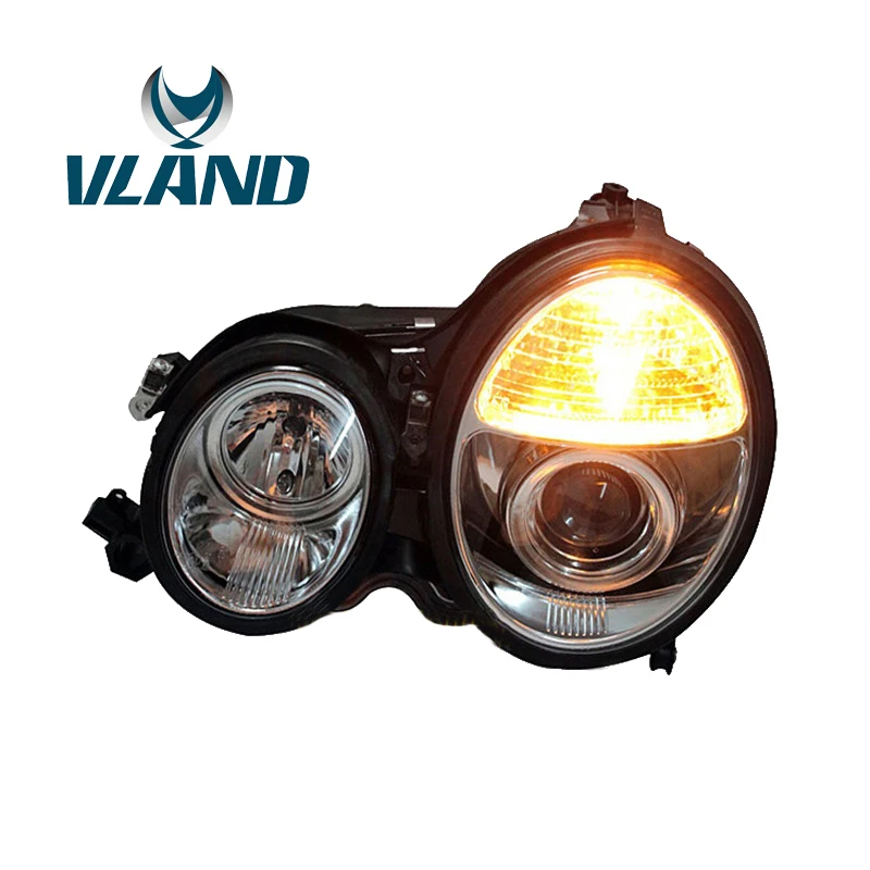 VLAND завод для автомобильных фар W210 головной светильник 1996 2003 E200 E230 E280 E320LED Xenon Len Plug