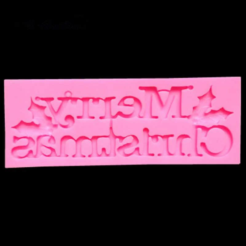 

Christmas silicone Christmas mold fondant mold cake decorating tools chocolate gumpaste mold CK-SM-751
