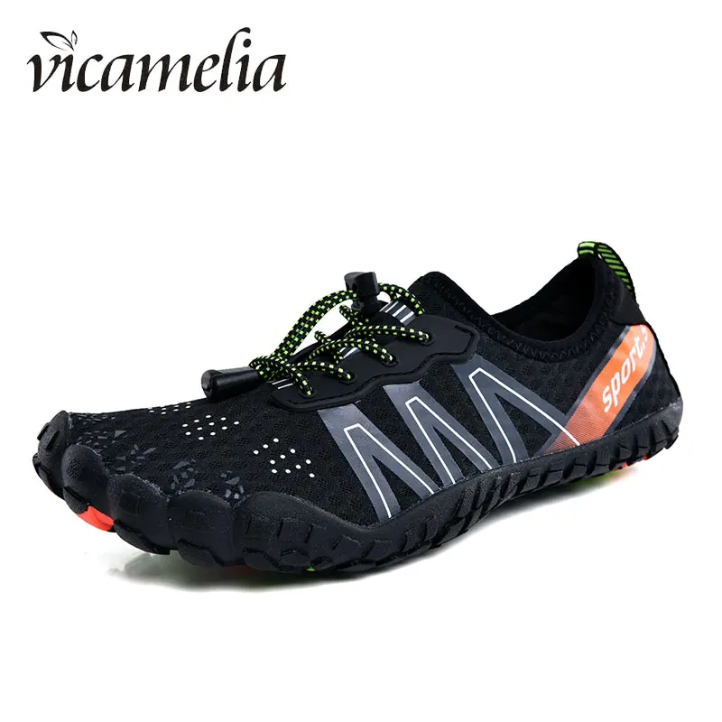 

Vicamelia 2019 New Soft Flat Water Shoes Women Casual Swimming Beach Non-Slip Walking Sports Sneakers Quick-dry Unisex Aqua 306