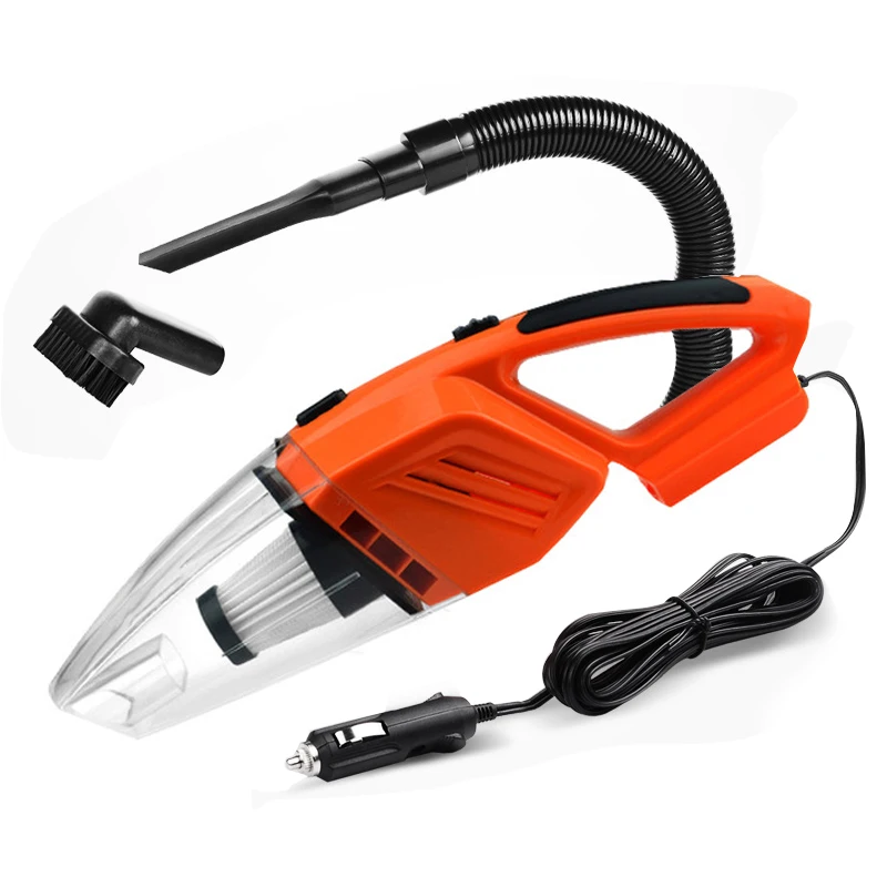 

Car Vacuum Cleaner 12V 120W Portable Handheld Wet And Dry Dual-Use 5 Meters Connector Cable with LED Light Multi Dust Collecto