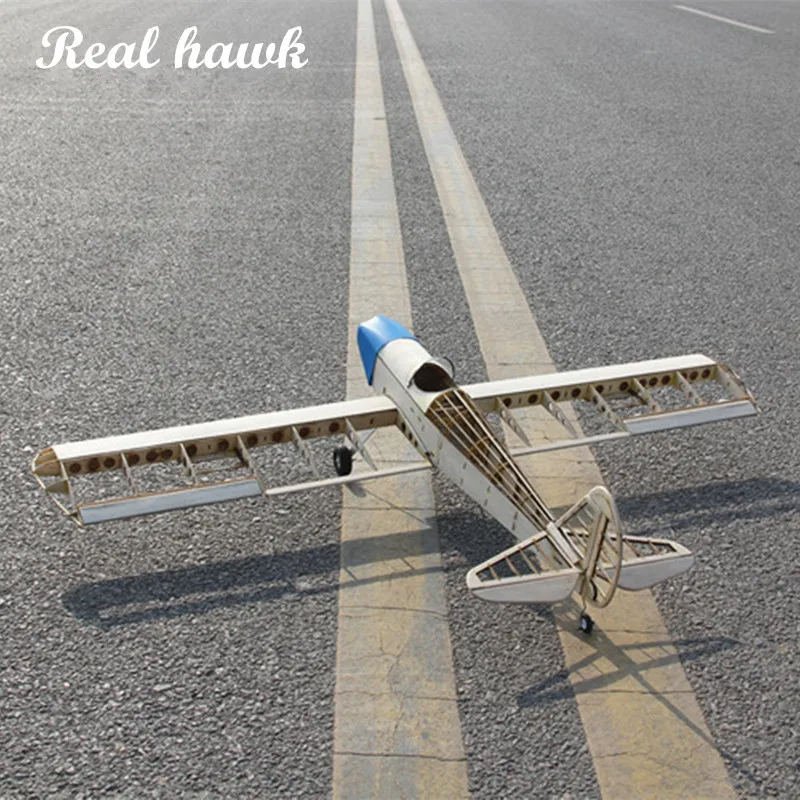 RC Plane Laser Cut Balsa Wood Airplanes Kit 2.5cc(nitro) Wingspan 1000mm New Spacewalk Frame without Cover Model Building Kit