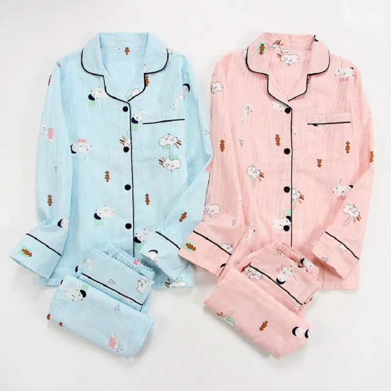 women spring cotton home clothing (8)
