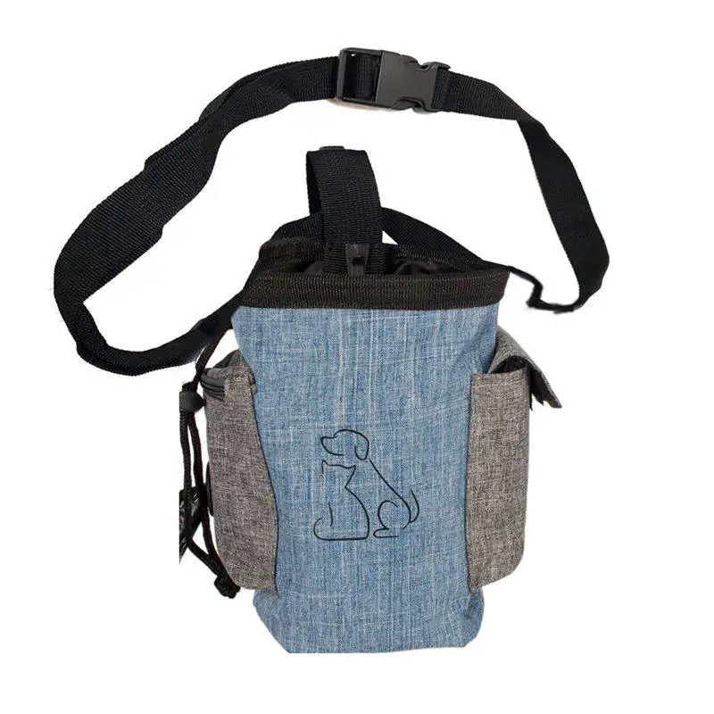 Hands Free dog treat bag training pouch Durable Drawstring Carries