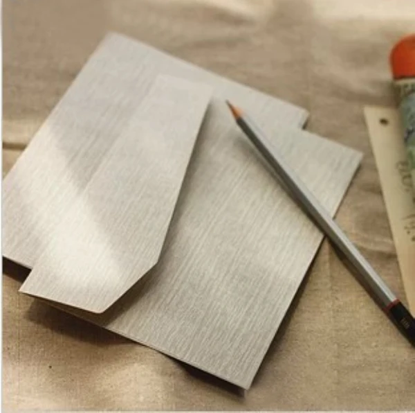 1Pcs New Wood Grain Pattern High Grade Special Paper Envelopes