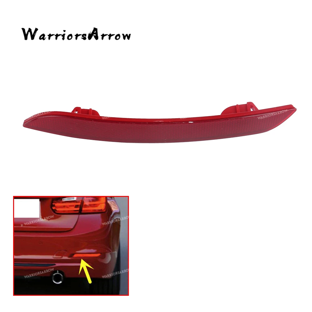 

Rear Right Side Bumper Reflector Warn Light Red Lens Red Plastic For BMW 3 Series F30 F31 F35 2012 2013 2014 2015 63147301188