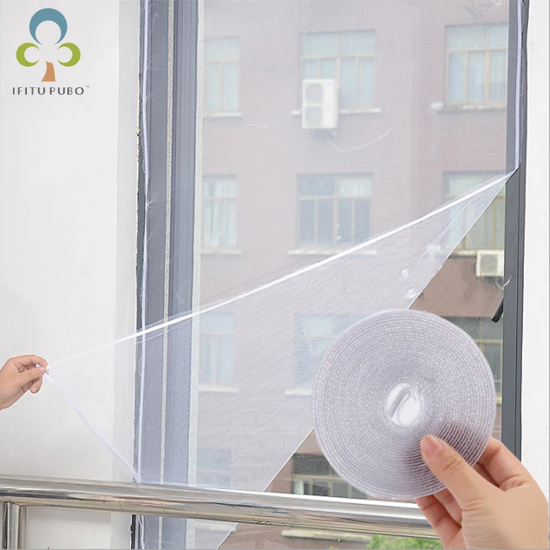 

1Pcs Anti Mosquito Window Screens white Net Curtains Net Curtain Protector Fly Bug Netting Insect Summer Anti-mosquito ZXH