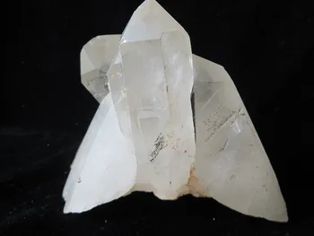 

1.35lb Tibet Himalayan Water Clear Crystal Point Cluster Quartz Geode