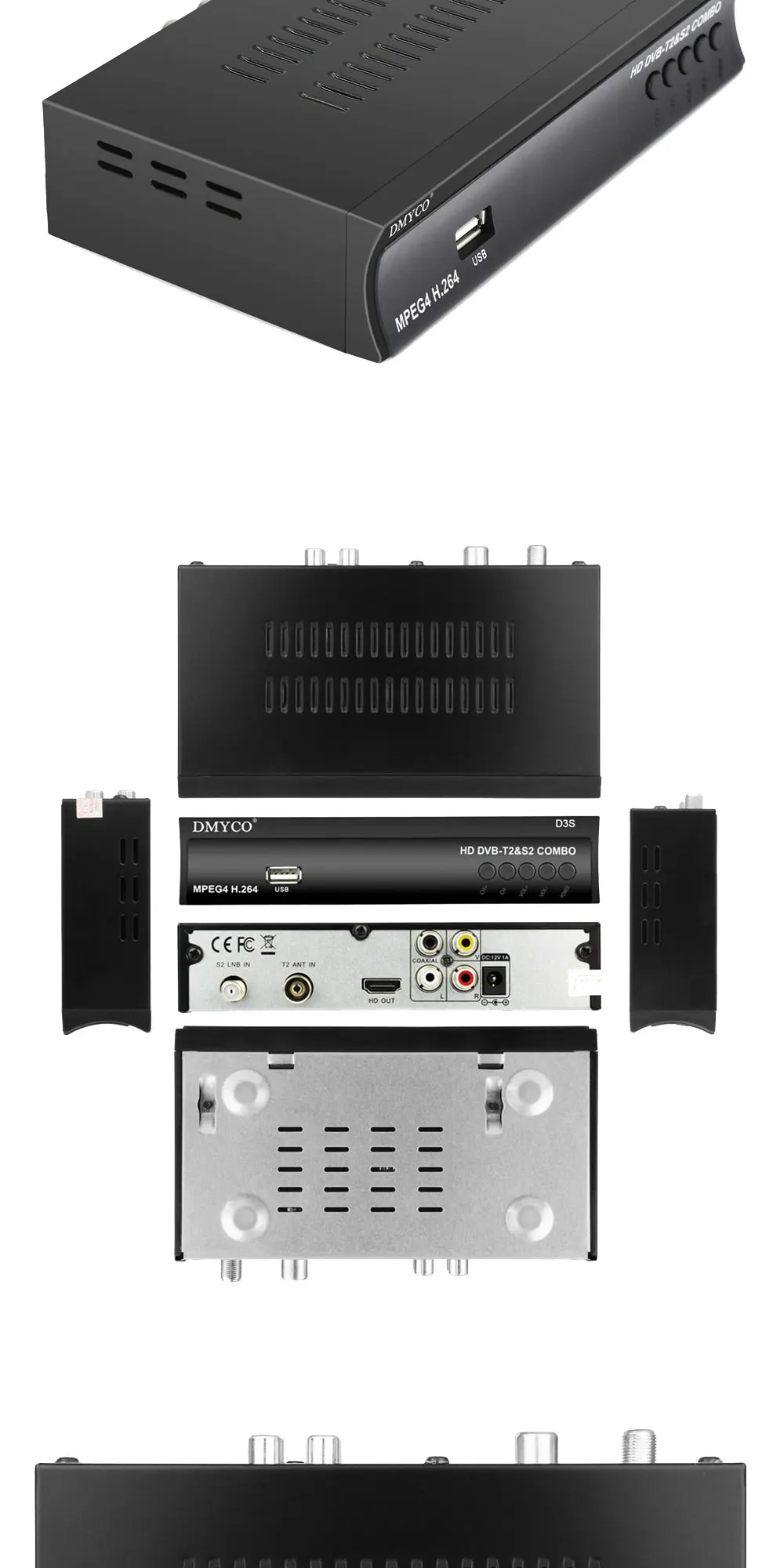 Aliexpress Buy HD DVB T2 S2 bo world Satellite Receiver FTA HD DVB T2 S2 bo world Satellite Receiver FTA Terrestrial TV Tuner H 264 MPEG 2 MPEG 4 DVB T2 DVB S2 Clines Smart Media Player