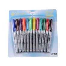 12pcs Novelty Professional Tattoo Transfer Skin Pen Tattoo Skin Marker Pen For Makeup Tattoo Accessories Free Shipping
