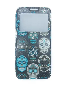 

Stand case Book Calaveras for Huawei P20 Lite