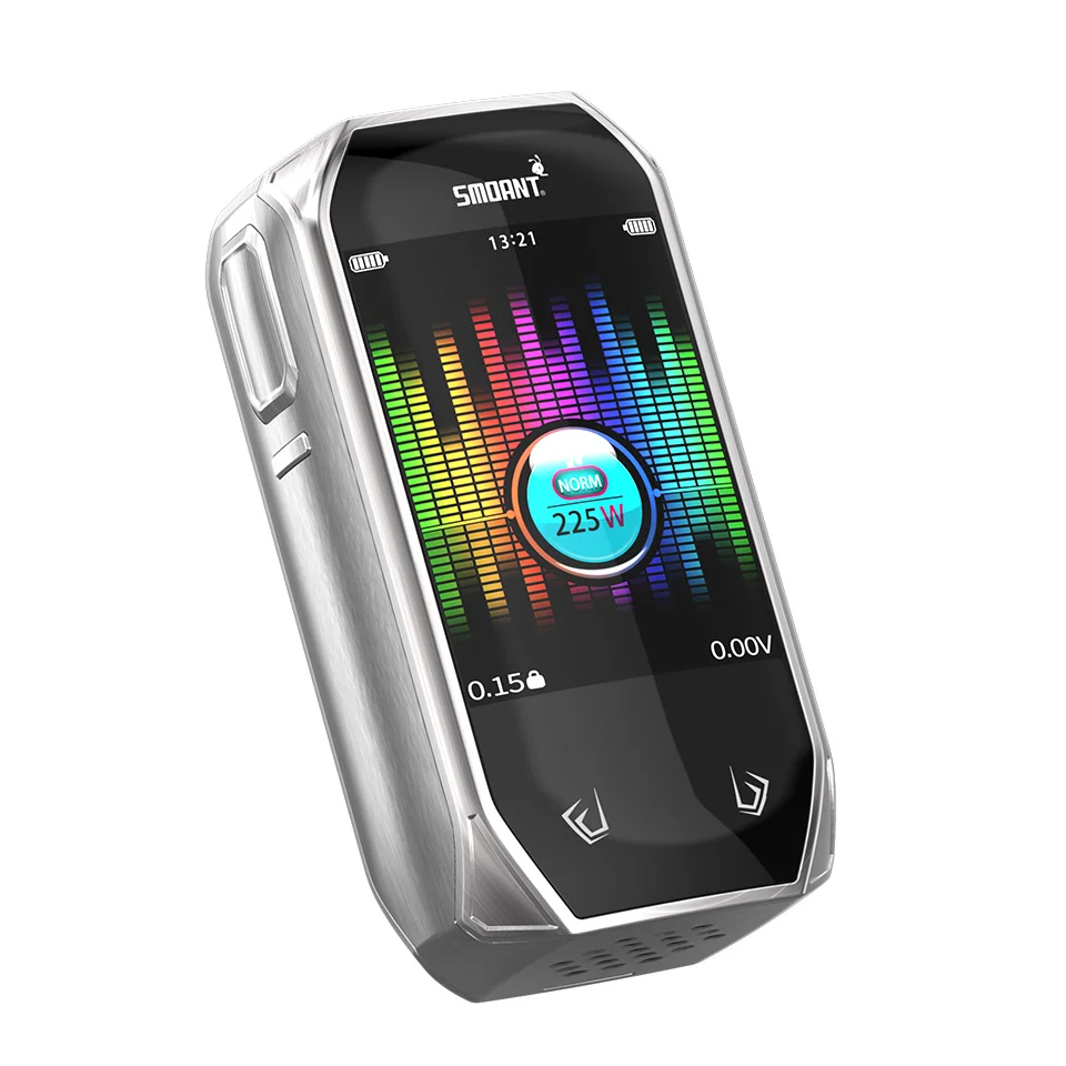Оригинальный 225 Вт Smoant naoo TC бокс мод с 2 4 дюймовым цветным экраном